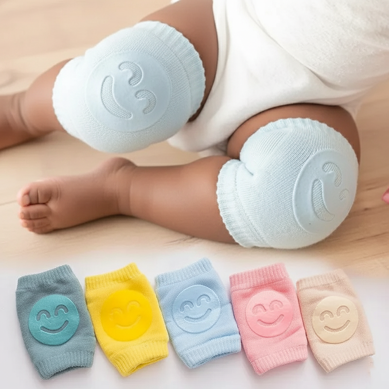 Genouillère Douce pour Bébé (Pack de 4 paires)