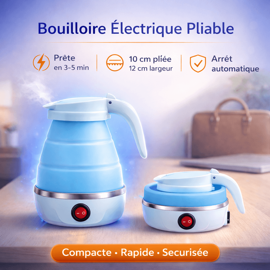 Bouilloire Électrique Pliable Compacte